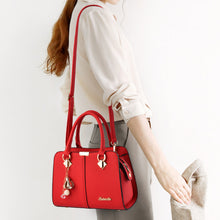 Laden Sie das Bild in den Galerie-Viewer, Damen modische süße einfarbige Handtasche
