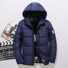 Laden Sie das Bild in den Galerie-Viewer, Schmal Geschnittene Lässige Thermisch Gepolsterte Kleidung für Herren