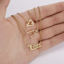 Laden Sie das Bild in den Galerie-Viewer, Kreative Halsketten mit zwölf Sternbildern (drei Stücke)