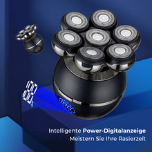 Laden Sie das Bild in den Galerie-Viewer, Wasserdichter 7D-Elektrorasierer mit schwimmendem Kopf