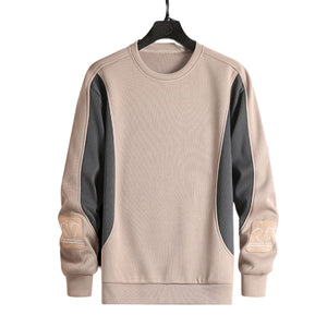 Lässiges Sport-Sweatshirt mit Rundhalsausschnitt für Herren