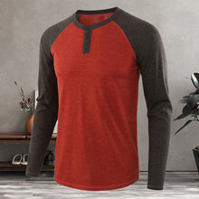 Laden Sie das Bild in den Galerie-Viewer, Lässiges Lockeres Langärmliges T-Shirt für Herren