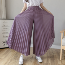 Laden Sie das Bild in den Galerie-Viewer, Trendige Hose Mit Plissee-Design