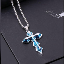 Laden Sie das Bild in den Galerie-Viewer, Kreuz Anhänger Halskette