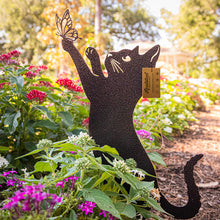 Laden Sie das Bild in den Galerie-Viewer, Garten-Katzendekoration Aus Metall