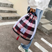 Laden Sie das Bild in den Galerie-Viewer, Leichter wasserdichter lässiger Rucksack zur Nass- und Trockentrennung