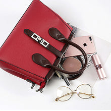 Laden Sie das Bild in den Galerie-Viewer, Modische Damen Umhängetasche &amp; Handtasche aus PU Leder