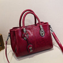 Laden Sie das Bild in den Galerie-Viewer, Trendige Retro-Umhängetasche aus PU-Leder