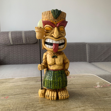 Laden Sie das Bild in den Galerie-Viewer, Solare Primitive Tribal-Skulptur Aus Harz