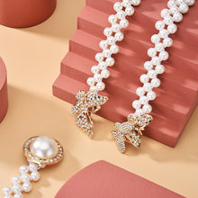 Laden Sie das Bild in den Galerie-Viewer, Perle Schmetterling Gürtelschnalle Taillenkette