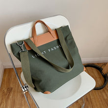 Laden Sie das Bild in den Galerie-Viewer, Klassische Segeltuchtasche