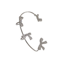 Laden Sie das Bild in den Galerie-Viewer, Vielseitige Diamantschleifenohrringe