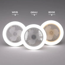 Laden Sie das Bild in den Galerie-Viewer, 2-in-1-Aromatherapie-LED-Lüfterlampe