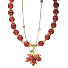 Laden Sie das Bild in den Galerie-Viewer, Roter Ahornblatt-Schmuck