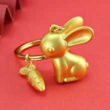Laden Sie das Bild in den Galerie-Viewer, Karotte Kaninchen Schlüsselanhänger