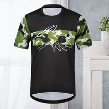Laden Sie das Bild in den Galerie-Viewer, Cooles Radsport T-Shirt mit Wolfgrafik