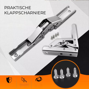 Öffnungsfreie 90-Grad-Klappscharniere