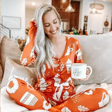 Laden Sie das Bild in den Galerie-Viewer, Eiscreme Pyjama Set für Damen