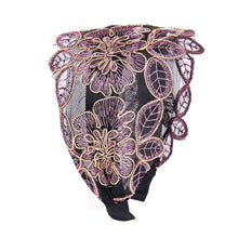 Laden Sie das Bild in den Galerie-Viewer, Besticktes Spitzen-Stirnband