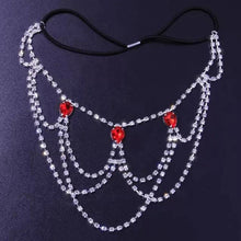 Laden Sie das Bild in den Galerie-Viewer, Rubin Königin Beinkette