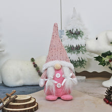 Laden Sie das Bild in den Galerie-Viewer, Weihnachten Gesichtslosen Puppe Ornament