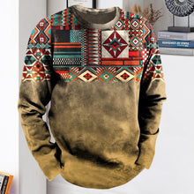 Laden Sie das Bild in den Galerie-Viewer, Sweatshirt mit Rundhalsausschnitt und Digitaldruck