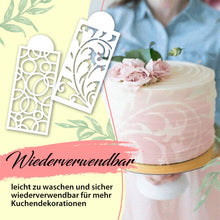 Laden Sie das Bild in den Galerie-Viewer, Kuchen Dekorationsschablone(10 Stk in 1 SET)
