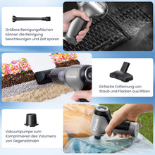 Laden Sie das Bild in den Galerie-Viewer, 3-in-1 Verbesserter Kabelloser Mini-Handstaubsauger