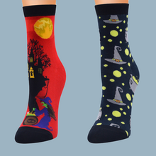 Laden Sie das Bild in den Galerie-Viewer, Halloween Damen Multipack Socken