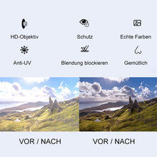 Laden Sie das Bild in den Galerie-Viewer, Stylische Sonnenbrille Mit Farbverlauf