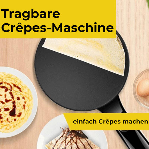 Tragbarer Crêpes-Hersteller