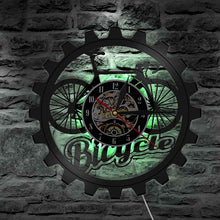 Laden Sie das Bild in den Galerie-Viewer, Kreative Schallplatten-Wanduhr