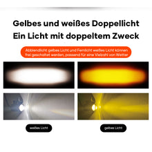 Laden Sie das Bild in den Galerie-Viewer, Zweifarbiger wasserdichter Motorradscheinwerfer