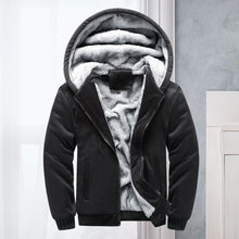 Laden Sie das Bild in den Galerie-Viewer, Kapuzenjacke aus Fleece mit Reißverschluss