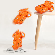 Laden Sie das Bild in den Galerie-Viewer, 2 in 1 automatisches verformtes Dinosaurier Schiebespielzeugauto