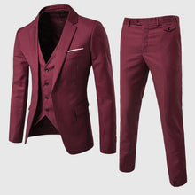Laden Sie das Bild in den Galerie-Viewer, Dreiteiliger Anzug für Herren