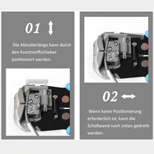 Laden Sie das Bild in den Galerie-Viewer, Multifunktionale Automatische Abisolierzange