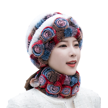 Laden Sie das Bild in den Galerie-Viewer, Rex-Kaninchenfellmütze