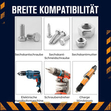 Laden Sie das Bild in den Galerie-Viewer, Hochfeste Magnetische Sechskantbohrer (5 Stück)