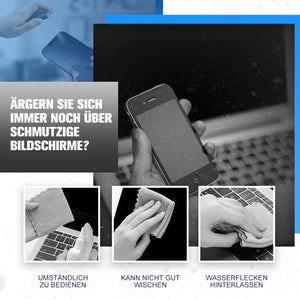 2 In 1 Bildschirmreiniger & Mikrofasertuch