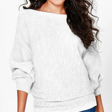 Laden Sie das Bild in den Galerie-Viewer, Einfarbiges Lockeres Langärmliges T-Shirt