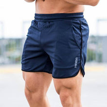 Laden Sie das Bild in den Galerie-Viewer, Einfarbige Sportshorts mit Monogramm für Herren