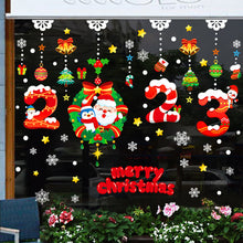 Laden Sie das Bild in den Galerie-Viewer, Weihnachtsfenster-Klebebänder, doppelseitig wiederverwendbare Dekoration