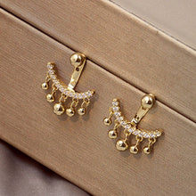 Laden Sie das Bild in den Galerie-Viewer, Geometrische Meniskus Ohrringe