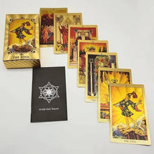 Laden Sie das Bild in den Galerie-Viewer, Goldfolie Tarot