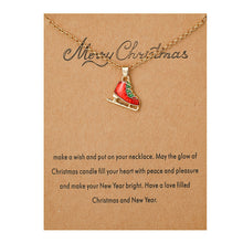 Laden Sie das Bild in den Galerie-Viewer, Legierungshalskette der Weihnachtsserie