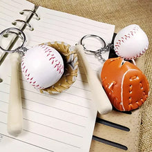 Laden Sie das Bild in den Galerie-Viewer, Mini Baseball-Schlüsselanhänger