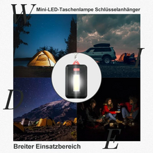 Laden Sie das Bild in den Galerie-Viewer, Mini-LED-Taschenlampe Schlüsselanhänger