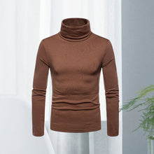 Laden Sie das Bild in den Galerie-Viewer, Einfarbiger Pullover mit Rollkragen