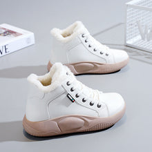 Laden Sie das Bild in den Galerie-Viewer, Damen High Top Freizeitschuhe mit dicken Sohlen
